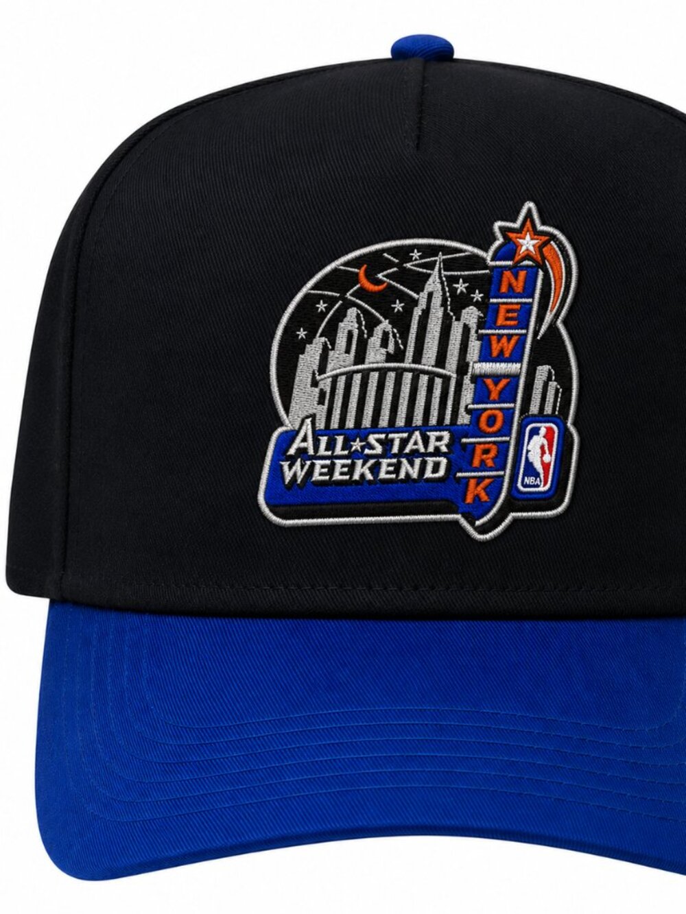New York Knicks Black & Blue Snapback Hat